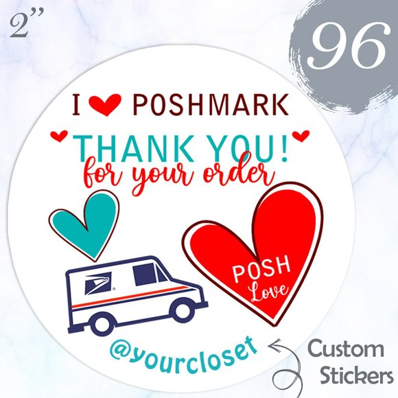lbrm_supplies | Office | 96 Thank You Stickers | Poshmark